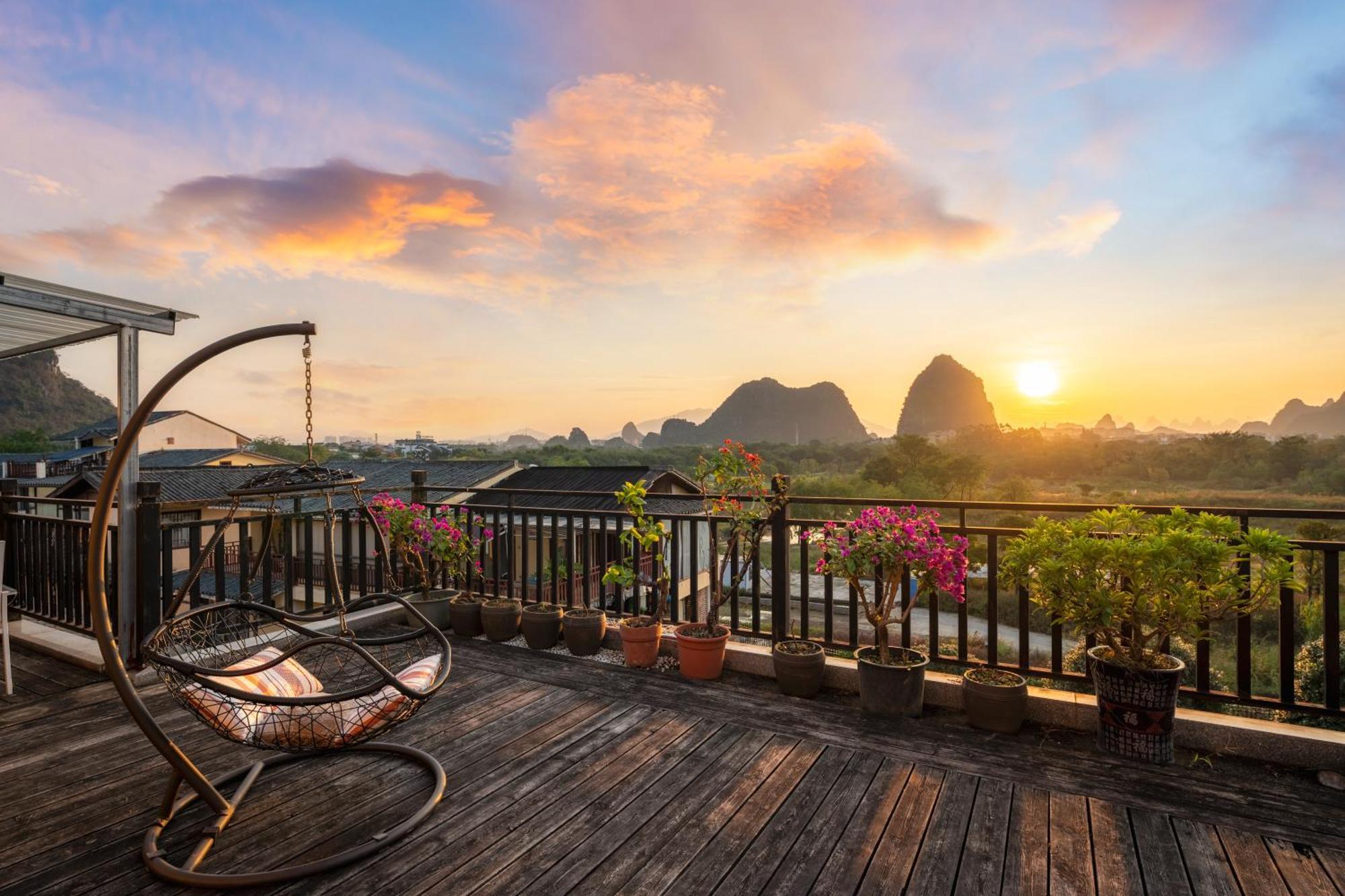 Guilin Village Creek Inn-Free Private Car Pick Up Station Stay 3 Nights Exterior foto